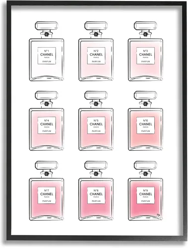 Miniatura 10 de Stupell Industries Monedero acolchado negro en caja de lazo de glamour audaz