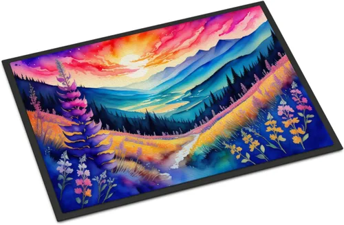 Miniatura 29 de Caroline's Treasures DAC1455MAT - Felpudo de la reina de la noche con diseño de cactus en color de 18 x 27 pulgadas, tapete para puerta delantera