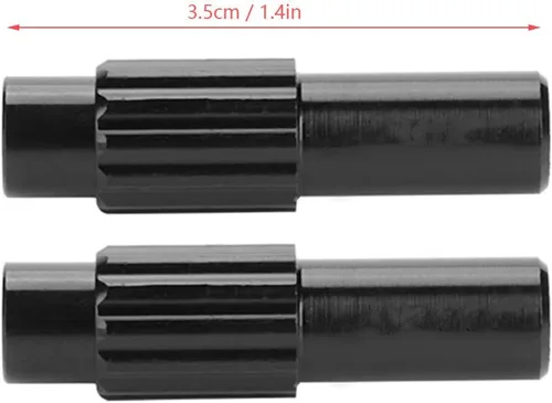 Miniatura 3 de Perno de ajuste 1 par de cable de freno Conector de cambio de engranajes para carretera de montaña (negro)