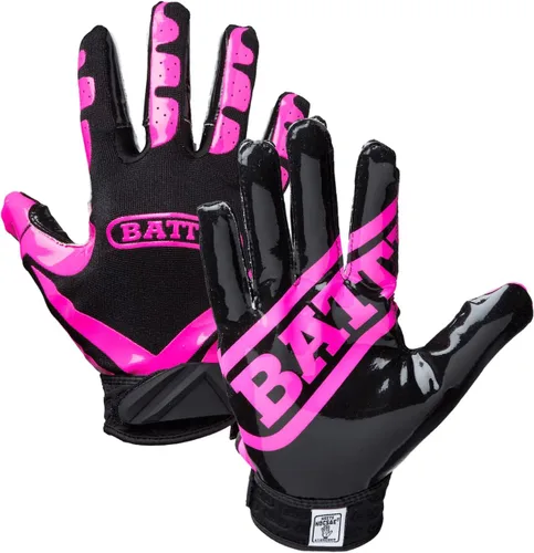 Miniatura 12 de Battle Sports Guantes de Fútbol Americano Ultra-Stick Wide Receiver - Guantes de Fútbol Americano para Adultos y Jóvenes