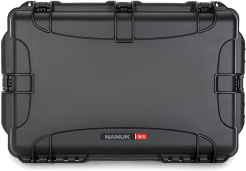 Nanuk 965 Estuche rígido impermeable con ruedas - Vacío - Negro (965-0001)