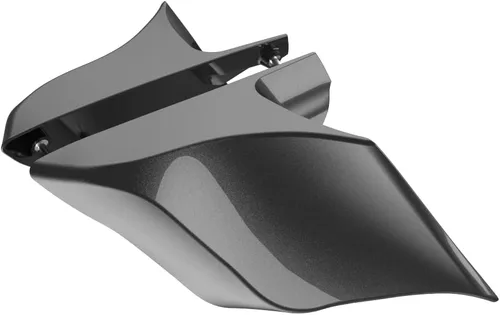 Miniatura 53 de Advanblack Barracuda - Cubiertas laterales estiradas plateadas (brillantes), paneles extendidos para Harley Touring Street Glide Road Glide Electra
