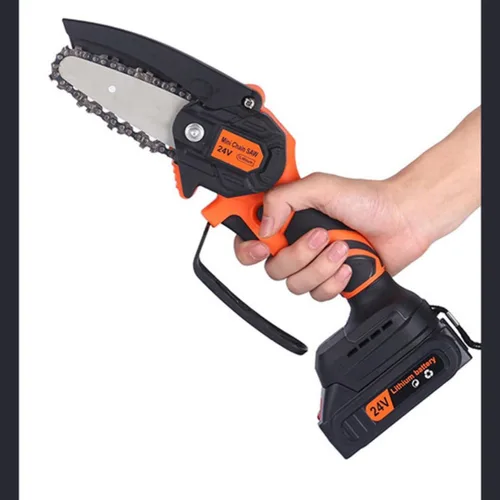Miniatura 5 de Paquete de 5 cadenas de motosierra de 4 pulgadas, paso de 1/4" LP, calibre.043", 28 eslabones de transmisión, compatibles con STIHL GTA26, STIHL