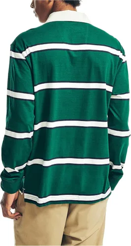 Miniatura 3 de Nautica Polo de rugby de manga larga de ajuste relajado para hombre