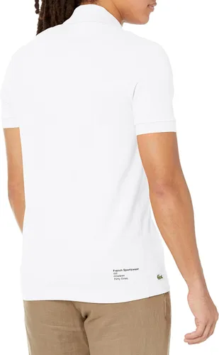 Miniatura 2 de Lacoste Contemporary Collection's Piqué - Polo extensible de ajuste regular para hombre