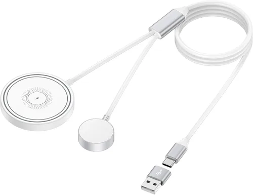 Miniatura 8 de Cargador para Samsung Watch 8, Galaxy Watch Charger para 8 Classic/Ultra/FE/7/6/6 Classic/5/5 Pro/4/4 Classic/3/Active 2/1, cargador magnético