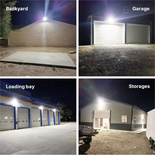 Miniatura 8 de HYPERLITE Paquete de Pared LED 40W: 5000K ETL Listado con Fotocélula de Anochecer al Amanecer Iluminación de Seguridad Comercial - Luz de Pared