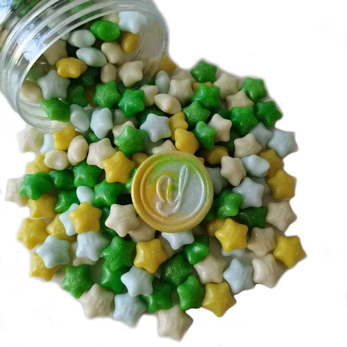 Miniatura 7 de 300 cuentas de cera de sellado de estrella de la suerte, cuentas de sello de cera flash PORXFLY para sello de sellado, ideal para invitaciones
