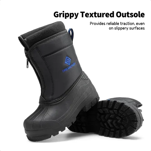 Miniatura 5 de DREAM PAIRS Boys Girls Waterproof Winter Snow Boots