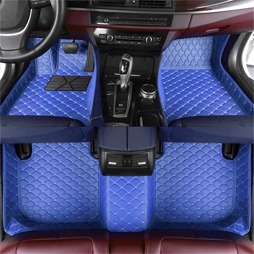Miniatura 41 de Alfombrillas personalizadas de cuero artificial para automóvil, impermeables, antideslizantes, adecuadas para automóviles, SUV, camionetas, protegen