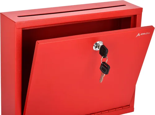 Miniatura 8 de Buzón de sugerencias de Adir Corp., multiuso de tamaño grande., Rojo L