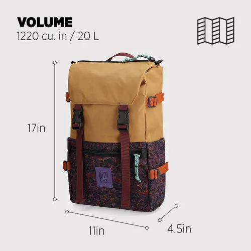 Miniatura 72 de Topo Designs Rover Pack Clásico, asfalto/negro, Tamaño único, Rover Pack Clásico