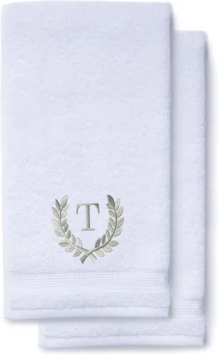 Miniatura 32 de Toallas de mano decorativas y con monograma para baño, cocina, maquillaje Regalo personalizado para boda-nupcial Toalla turca de lujo