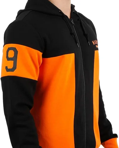 Miniatura 3 de Bioworld Sudadera con capucha Kanji en espiral para cosplay de Naruto