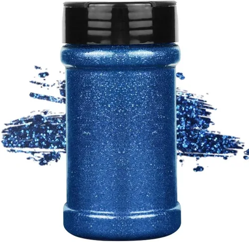 Miniatura 12 de TORC Purpurina fina roja de 1 libra y 16 onzas de purpurina en polvo para vasos, resina para manualidades, slime, cosméticos, pintura de uñas, Rojo