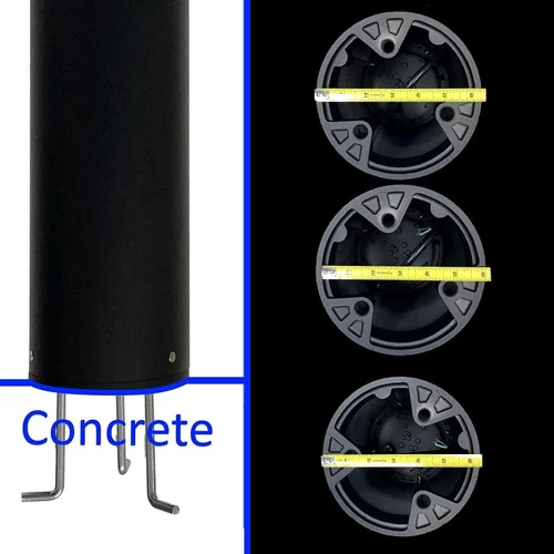 Miniatura 3 de Luces LED de paisaje bolardo 25 "10W 3000K 120V-277V Comercial/Residencial moderno Ballard Iluminación accesorio para jardín, camino, entrada luz