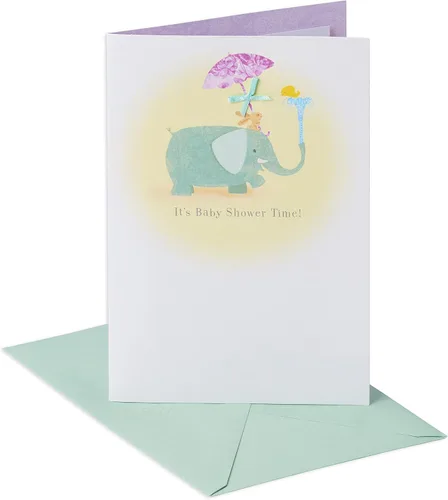 Miniatura 7 de Tarjeta de Baby Shower de American Greetings (Amor en camino)