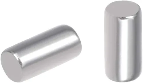 Miniatura 7 de uxcell 100 clavijas de acero inoxidable 304 de 0.059 in x 0.472 in, estantes de soporte, color plateado