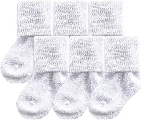 Miniatura 20 de Luvable Friends Conjunto de calcetines unisex para bebé recién nacido y bebé