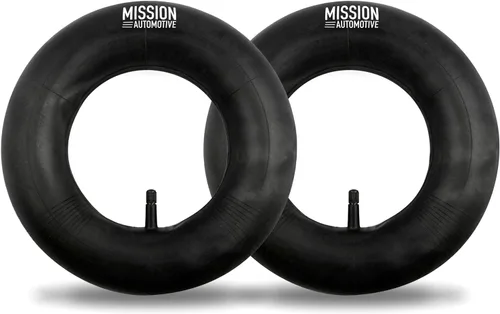 Mission Automotive Tubos interiores de neumáticos de 4.80/4.00-8 pulgadas para ruedas de carretilla, se adapta a tubos de neumáticos de remolque,