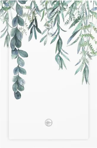 Miniatura 125 de Hojas de eucalipto, vegetación, flores de vid, sencillez, cubiertas decorativas de salida de 1 pandilla, placa de pared para interruptor de luz