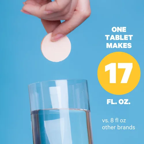 Miniatura 5 de 1Above Jet Lag Relief Tablets - Multivitamínico efervescente con sabor a bayas con Pycnogenol Suplemento de viaje para hidratación, energía, apoyo