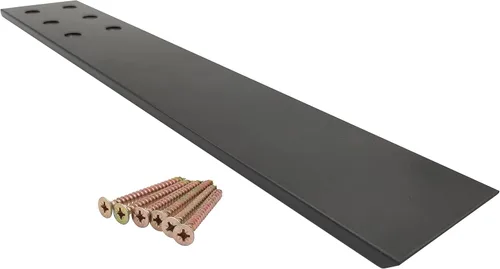 Miniatura 8 de Paquete de 3 soportes para encimera, montaje superior, sólido y resistente, pared de rodilla, soporte de estante flotante, soporte de estante