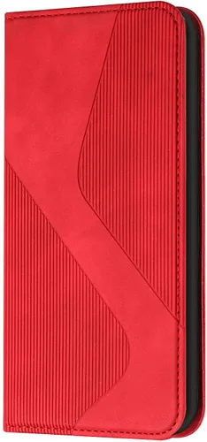 Miniatura 9 de IVY Poco X3 Funda Billetera Para Poco X3, Cartera De Atracción Magnética En Forma De S Funda De Teléfono Flip Cover (Skin Touch Feeling) Para Xiaomi