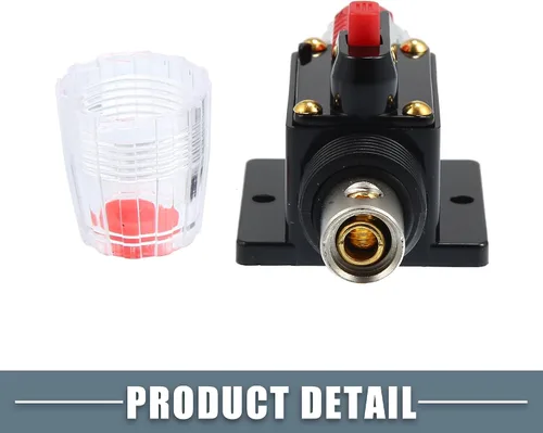 Miniatura 7 de Disyuntor de reinicio de automóvil 125A DC 12-48V Disyuntor de fusibles para audio de automóvil, inversor de interruptor estéreo de barco marino