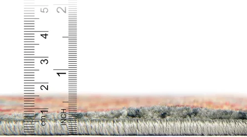 Miniatura 5 de Unique Loom Sahand Collection - Alfombra de área Alexander (2 pies 7 pulgadas x 13 pies 1 pulgada, azul claro/marrón claro)