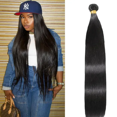Miniatura 12 de 613 paquetes de cabello humano de 10 pulgadas, grado 12A, 100% sin procesar, rubio virgen brasileño 613, extensiones de cabello humano para mujeres