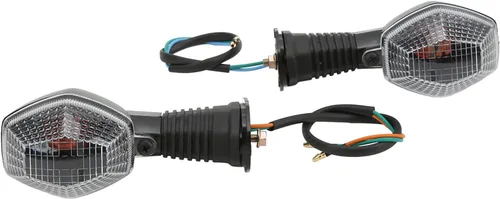 Miniatura 10 de KIMISS Luz de giro de motocicleta, lámpara indicadora de giro delantero ABS de 12 V intermitentes de repuesto para DL 1000 VStrom 20062012