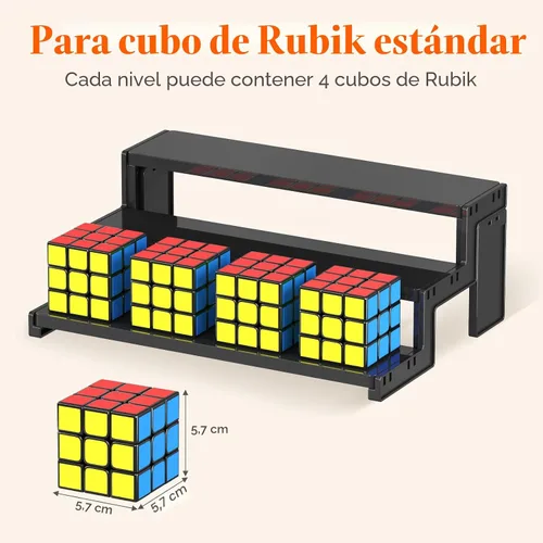 Miniatura 5 de Lifewit Soporte para cupcakes, organizador de colonia de perfume, montaje sin herramientas, elevador de exhibición, estante para especias, soporte