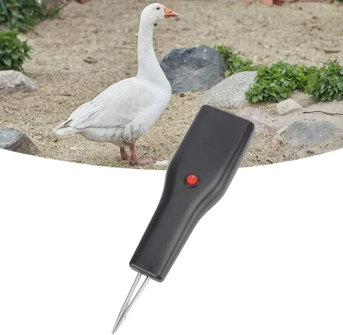 Miniatura 3 de Desplumador eléctrico portátil de pollo, máquina de desplume de aves de corral de mano con potente motor, desplumador de pollo impermeable, pequeña