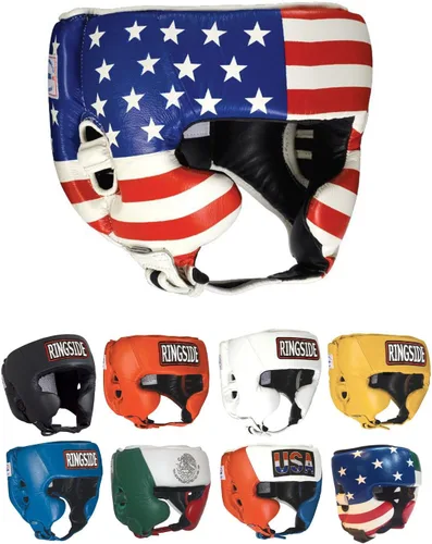 Miniatura 8 de Ringside Competencia - Casco de boxeo, Muay Thai, MMA, protección de cabeza para sparring con mejillas