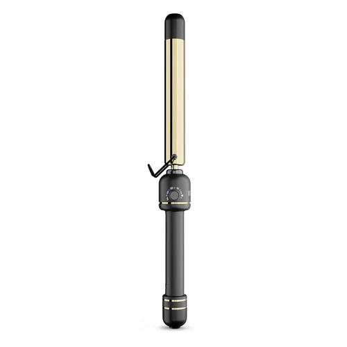 Miniatura 8 de HOT Tools Varita rizadora ovalada de barril extendido de oro de 24 quilates para rizos con volumen Sin abrazadera para un peinado rápido y fácil