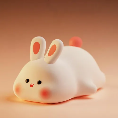 Miniatura 3 de ATSUI Luz Nocturna de Axolotl, Lámpara LED Suave de Animal Novedoso, Silicona de Grado Alimentario, 3 Niveles Regulables, Luz Nocturna de Lactancia