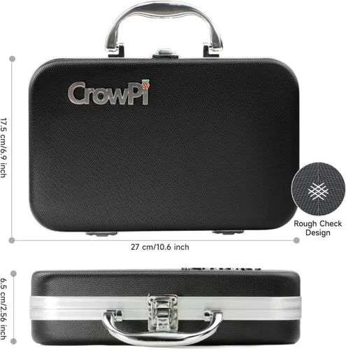 Miniatura 6 de ELECROW para Raspberry Pi 5 Kit de 8GB, con Raspberry Pi 5 Computadora de Circuito Único de 8GB, Kit de Caja Crowpi Pi 5 con Pantalla de 9 Pulgadas