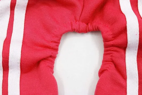 Miniatura 5 de MeowWow Sudadera con Capucha para Cachorro Perro Pequeño Suéter 4 Patas Perros Mono Sudadera de Forro Polar Conjunto para Mascota Ropa de Invierno
