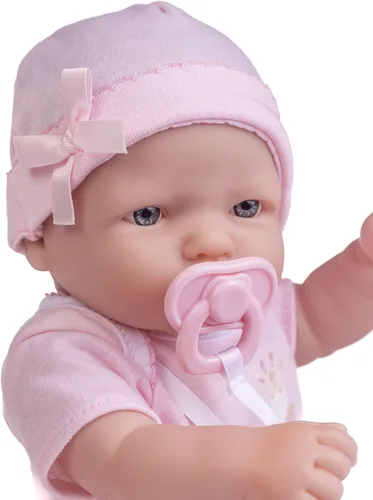 Miniatura 3 de JC Toys - La Newborn Nursery Set de regalo de muñeca bebé de 7 piezas Muñeca de bebé realista de 12 pulgadas con accesorios Rosa A partir