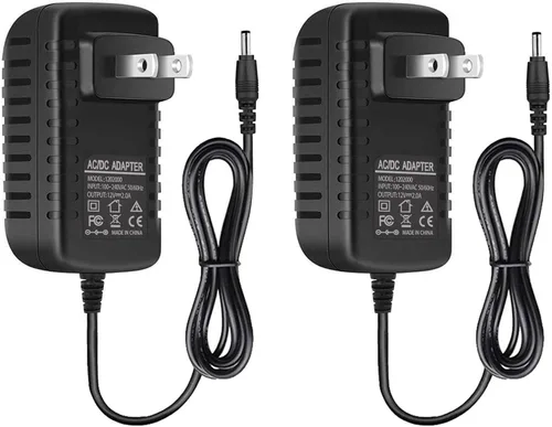 12V 2A 24W Fuente de alimentación AC 100V-240V a 12V 2A Adaptador montado en la pared 12V Conmutación para DC12V CCTV Cámara LED tira luz rc