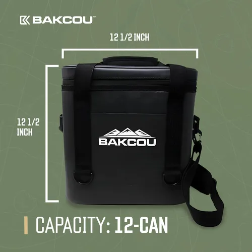 Miniatura 2 de Bakcou Enfriador/bolsa de engranajes aislada: impermeable, acolchada y compatible para remolques de carga plegables. Ideal para viajes al parque