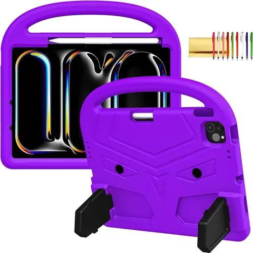Miniatura 9 de Funda para niños para iPad Pro 11 2022/2021/2020 (4ª/3ª/2ª generación), a prueba de golpes, EVA, funda protectora [compatible con carga de lápiz]