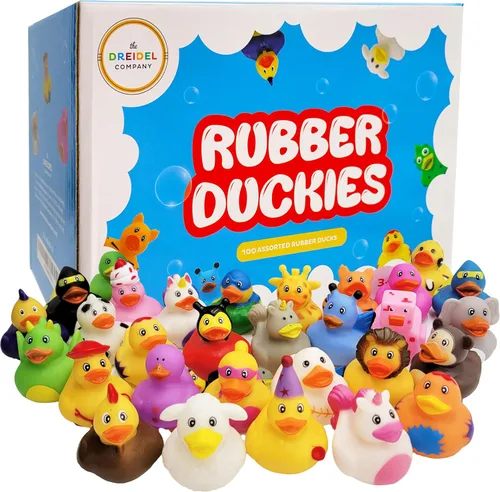 Miniatura 8 de Surtido de patos de goma para niños, regalos de cumpleaños de baño, baby showers, incentivos para el aula, playa de verano y actividad