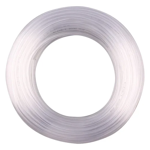 Miniatura 51 de DERNORD Manguera de vinilo flexible transparente de PVC, 1/4" DI X 3/8" DE, 100 pies de largo, para uso alimentario