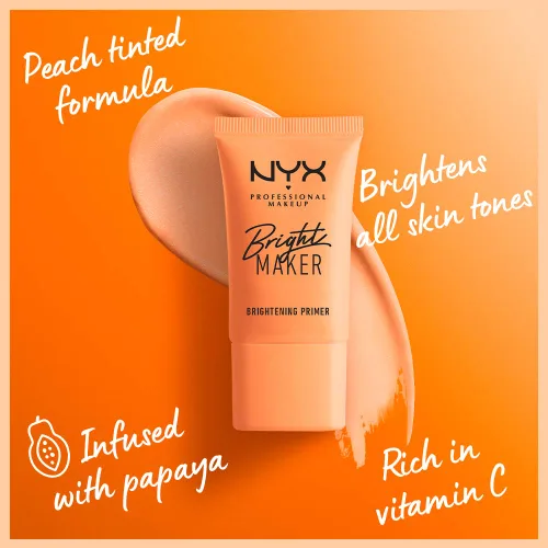 Miniatura 2 de NYX PROFESSIONAL MAKEUP Bright Maker - Imprimación facial vegana