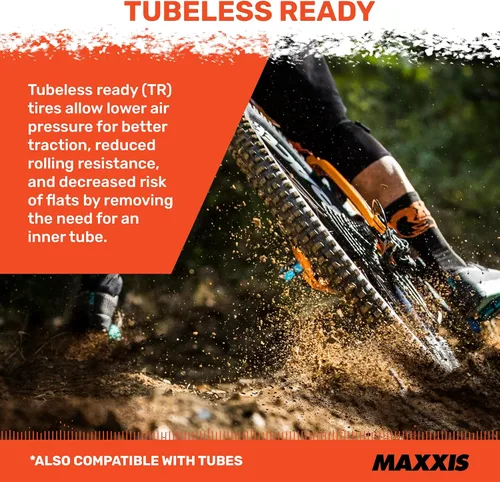 Miniatura 6 de MAXXIS Aggressor - Compuesto Dual - EXO, DD - Clasificación E25, Sin Cámara Principalmente Destinado para Uso en Rueda Trasera