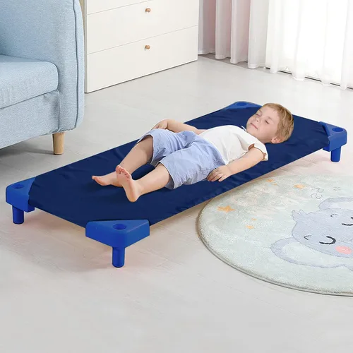 2 piezas de sábanas tamaño cuna para guardería, 23 x 40 pulgadas, sábana de cuna para niños, azul marino, sábana de siesta de microfibra