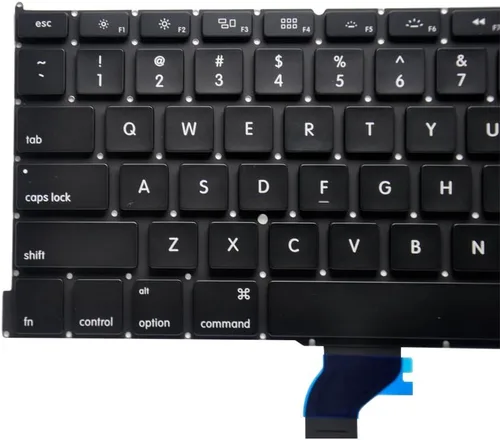 Miniatura 4 de Teclado retroiluminado de repuesto con retroiluminación de EE. UU. con 80 tornillos PCE, para MacBook Pro Retina de 13 pulgadas A1502