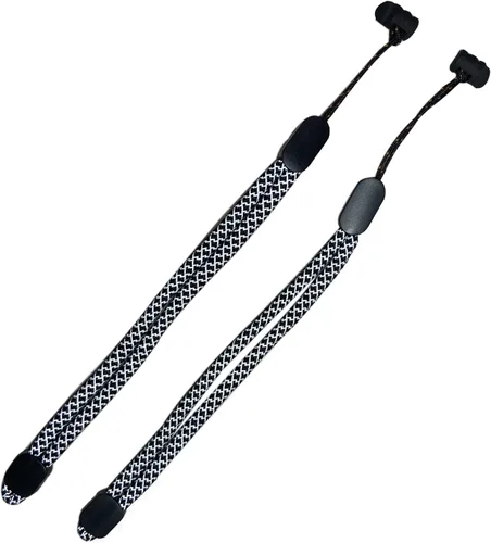 Miniatura 7 de Improved Replacement Wrist Wraps for Oculus Quest 2 Gen Controller, Reflective Hand Straps with Resin Black Stopper, Replacement Adjustable Wrist